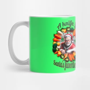 Santa is favorite vegan Mug